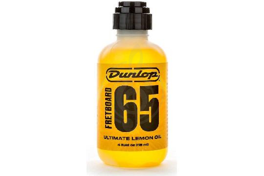 Лимонное масло для грифа DUNLOP 6554 FRETBOARD 65 ULTIMATE LEMON OIL - Средство для чистки грифа,  6554 FRETBOARD 65 ULTIMATE LEMON OIL в магазине DominantaMusic - фото 1