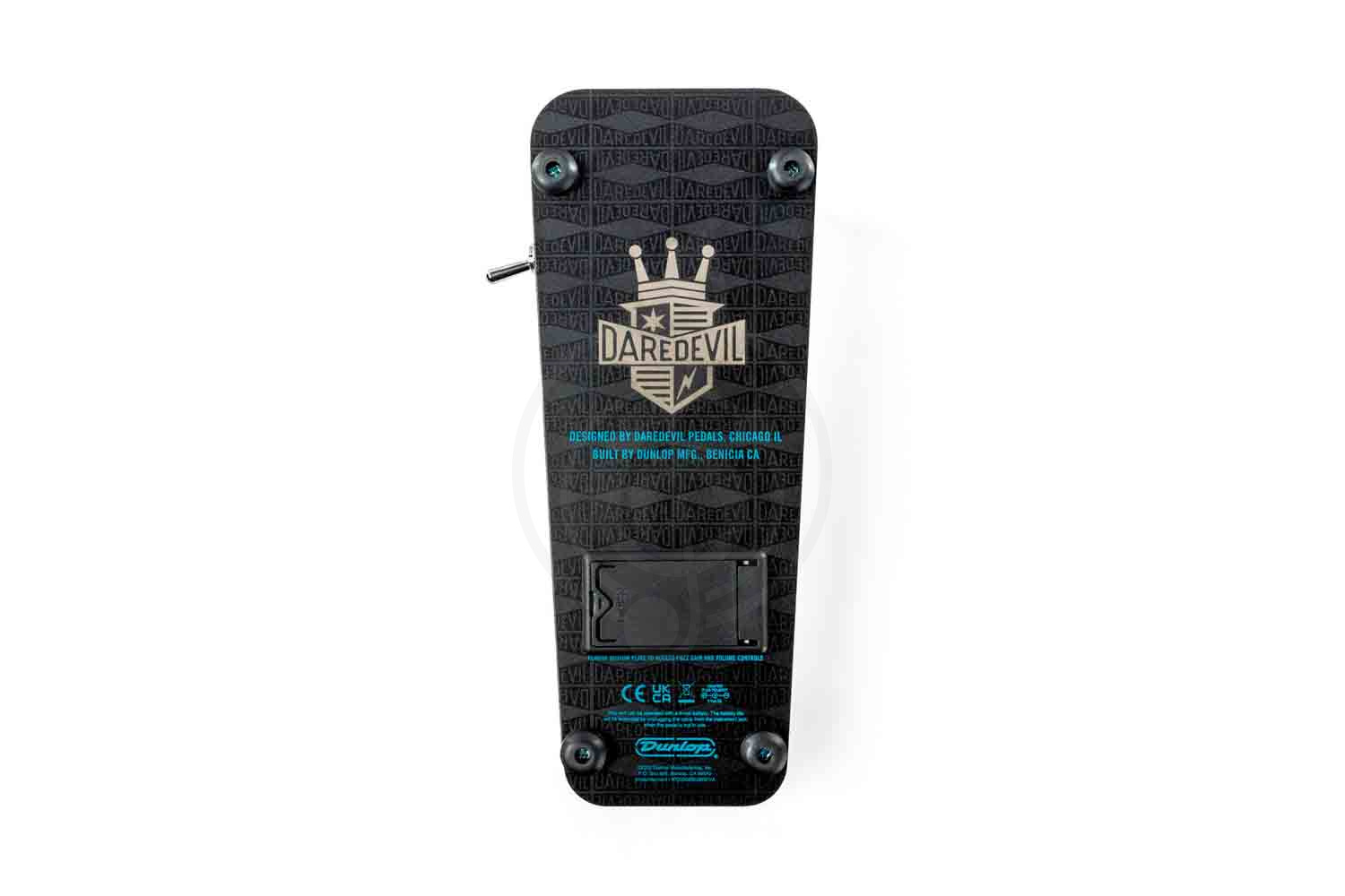 Педаль для электрогитар Dunlop DD95FW Cry Baby Daredevil Fuzz Wah - Педаль эффектов, Dunlop DD95FW в магазине Доминанта мьюзик - фото 