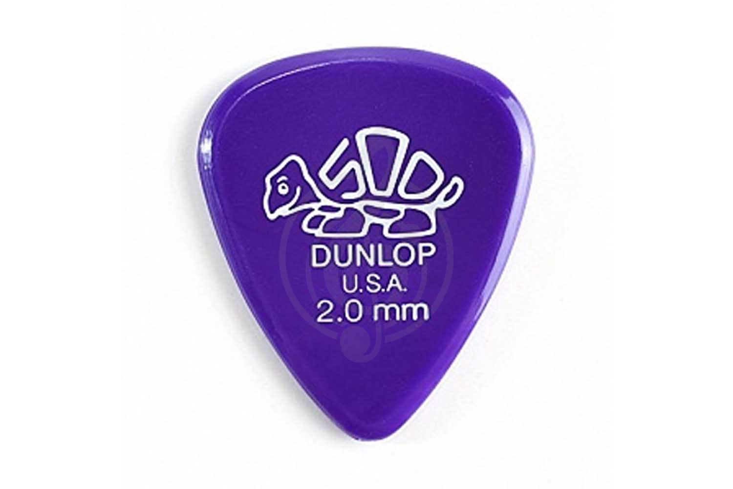 Медиатор Медиаторы Dunlop Dunlop Delrin 500 Медиаторы, толщина 2,00мм 41P2.0 - фото 1