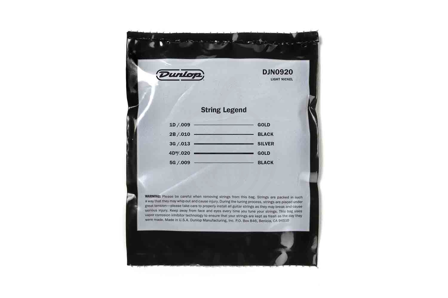 Струны для банджо Dunlop DJN0920 - Струны для 5-струнного банджо,  DJN0920 в магазине DominantaMusic - фото 2