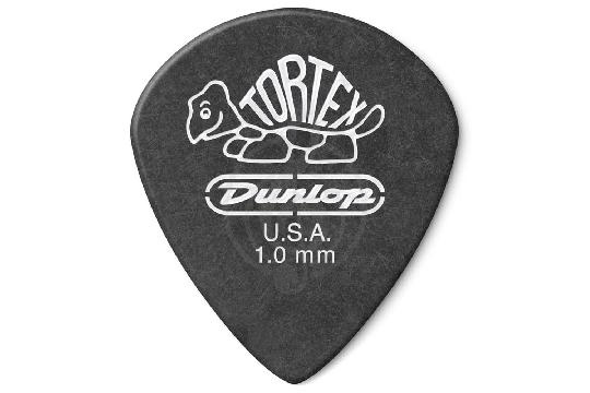 Медиатор Медиаторы Dunlop Dunlop Tortex Pitch Black Jazz III Медиаторы, толщина 1,00мм 482P1.0 - фото 1