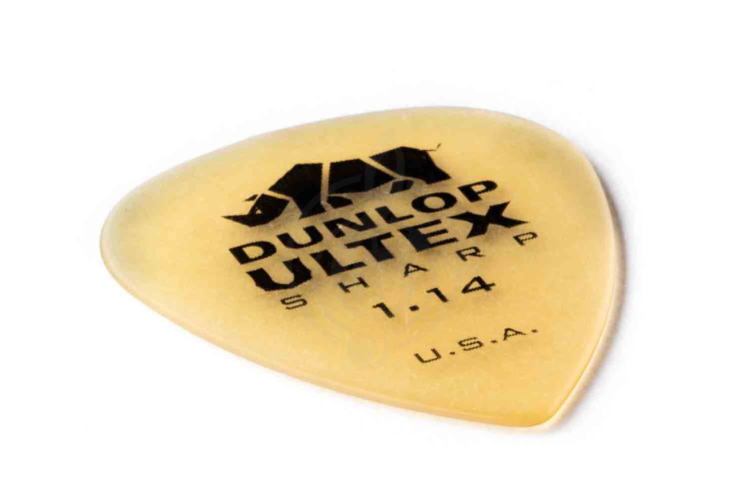 Медиатор Dunlop Ultex Sharp 1.14 мм. - Медиатор,  Ultex Sharp 1.14 мм. в магазине DominantaMusic - фото 2