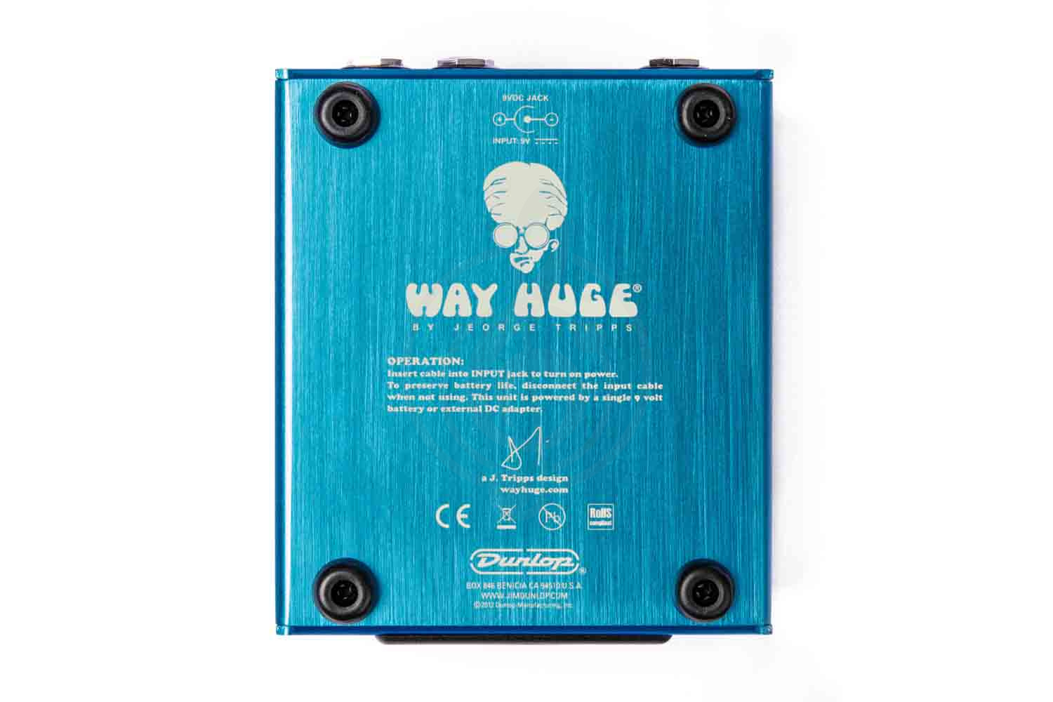 Педаль для электрогитар Dunlop WHE707 Way Huge Supa-Puss Analog Delay - Педаль эффектов, Dunlop WHE707 в магазине Доминанта мьюзик - фото 6