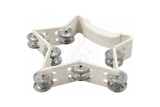 Тамбурин EASTTOP DF104 WHITE - Тамбурин, EASTTOP DF104 WHITE в магазине Доминанта мьюзик - фото 3