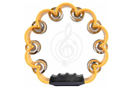 Тамбурин EASTTOP DF105 YELLOW - Тамбурин, EASTTOP DF105 YELLOW в магазине Доминанта мьюзик - фото 1