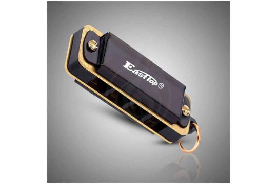 Детская губная гармошка EASTTOP DF4S BLACK - Уменьшенная гармошка, EASTTOP DF4S BLACK в магазине DominantaMusic - фото 4