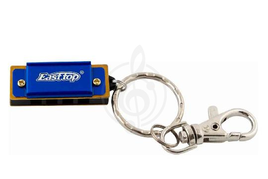 Детская губная гармошка EASTTOP DF4S BLUE - Уменьшенная гармошка, EASTTOP DF4S BLUE в магазине DominantaMusic - фото 1
