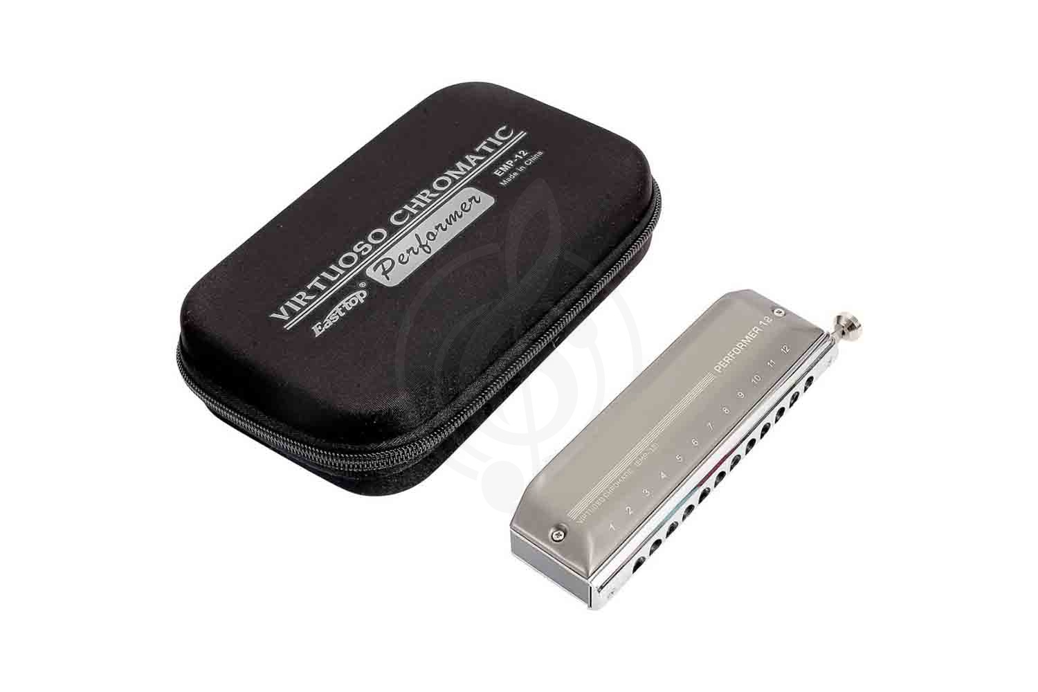 Хроматическая губная гармошка EASTTOP EMP-12 C - Гармошка губная хроматическая, EASTTOP EMP-12 C в магазине DominantaMusic - фото 4