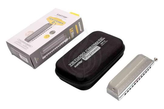 Хроматическая губная гармошка EASTTOP EMP-12 C - Гармошка губная хроматическая, EASTTOP EMP-12 C в магазине DominantaMusic - фото 3