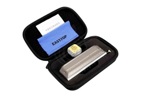 Хроматическая губная гармошка EASTTOP EMP-12 C - Гармошка губная хроматическая, EASTTOP EMP-12 C в магазине DominantaMusic - фото 7