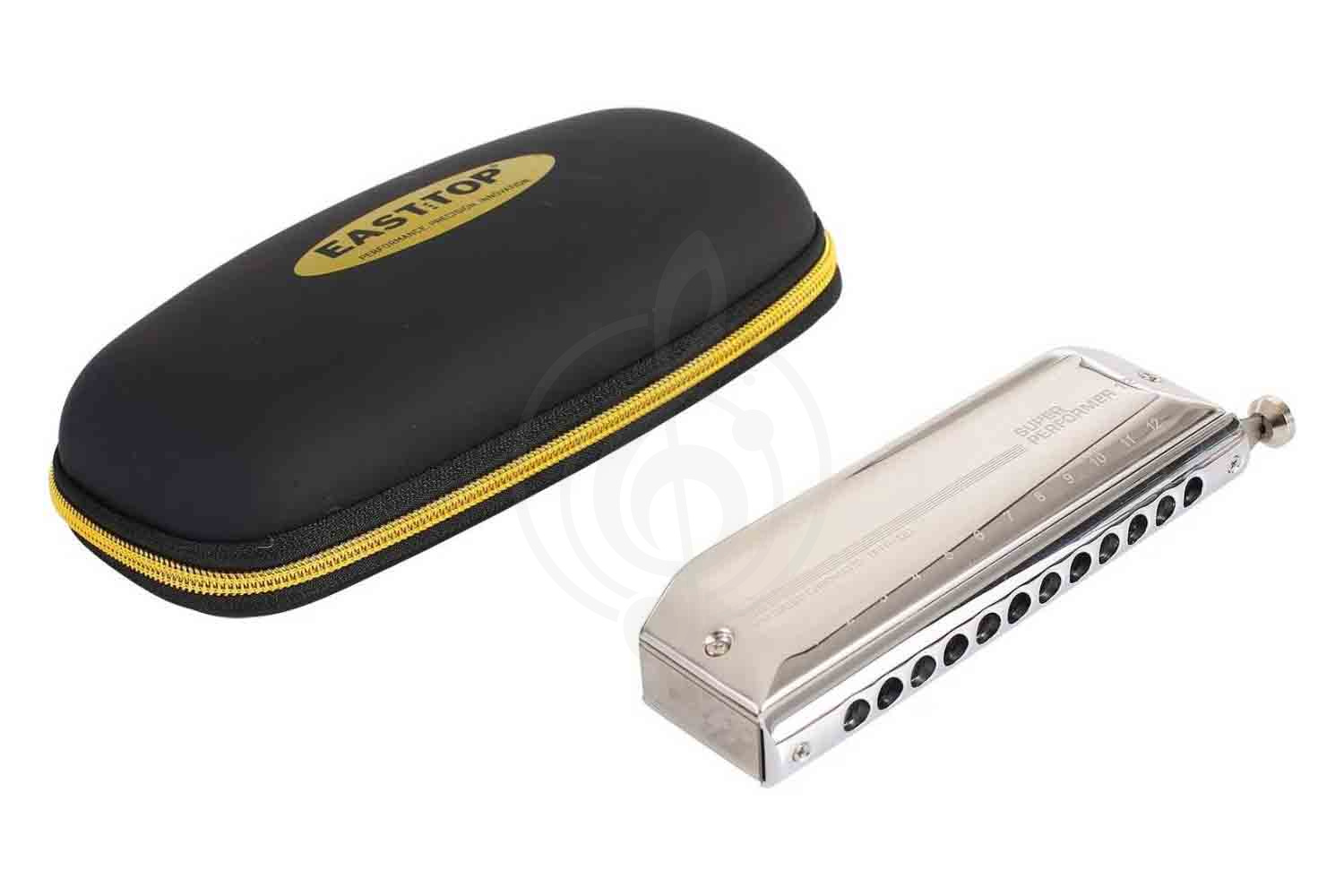 Хроматическая губная гармошка EASTTOP ETP-12 C - Гармошка губная, EASTTOP ETP-12 C в магазине DominantaMusic - фото 2