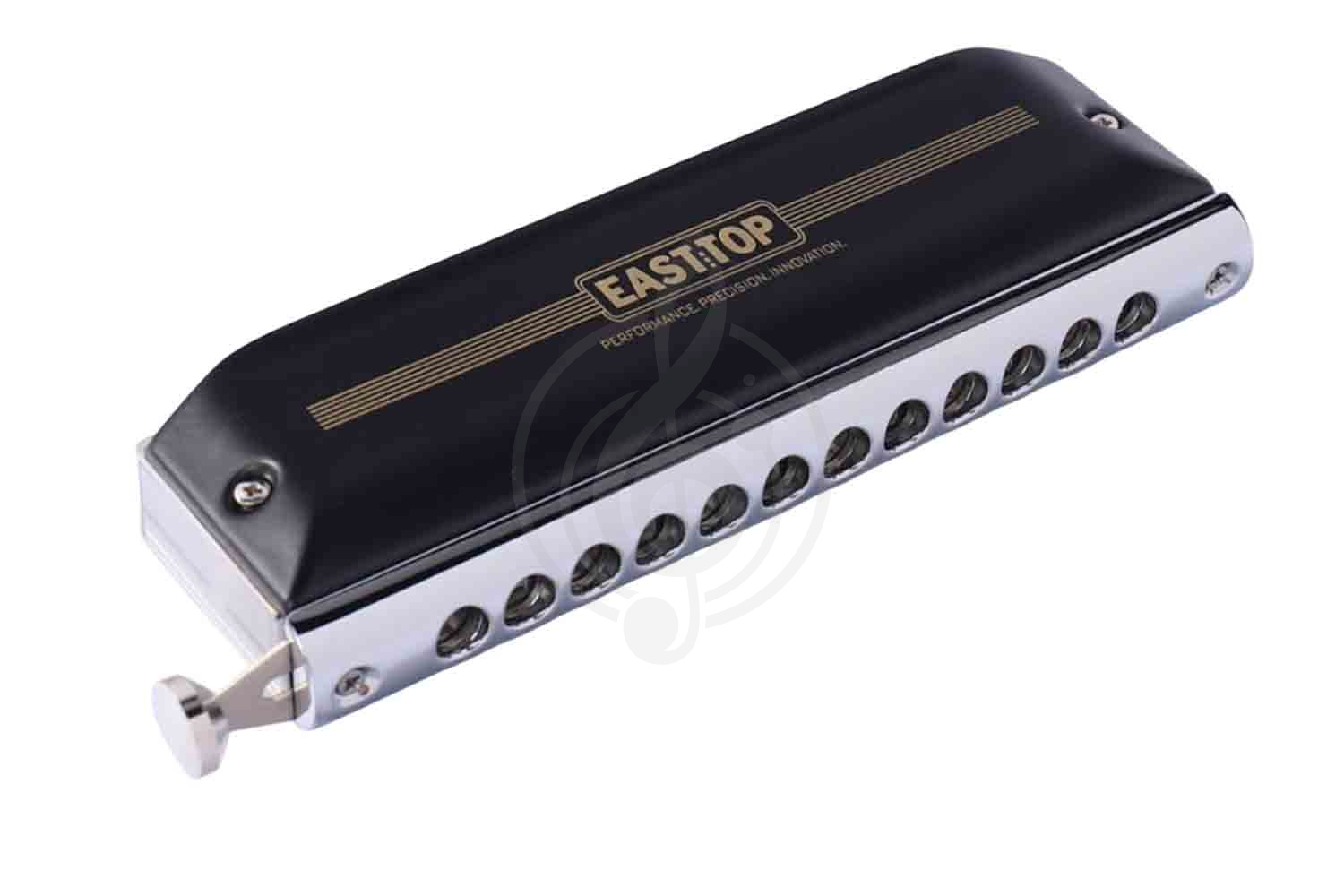 Хроматическая губная гармошка EASTTOP FORERUNNER 2.0 - Гармошка губная хроматическая, EASTTOP FORERUNNER 2.0 в магазине DominantaMusic - фото 1