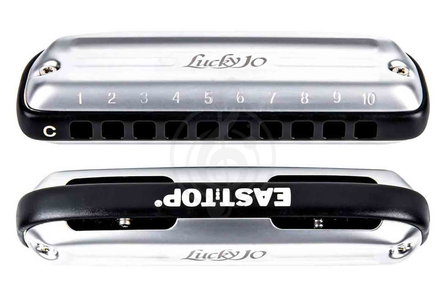 Диатоническая губная гармошка EASTTOP LUCKY 10 C BLACK COMB - Диатоническая губная гармошка, EASTTOP LUCKY 10 C BLACK COMB в магазине DominantaMusic - фото 1