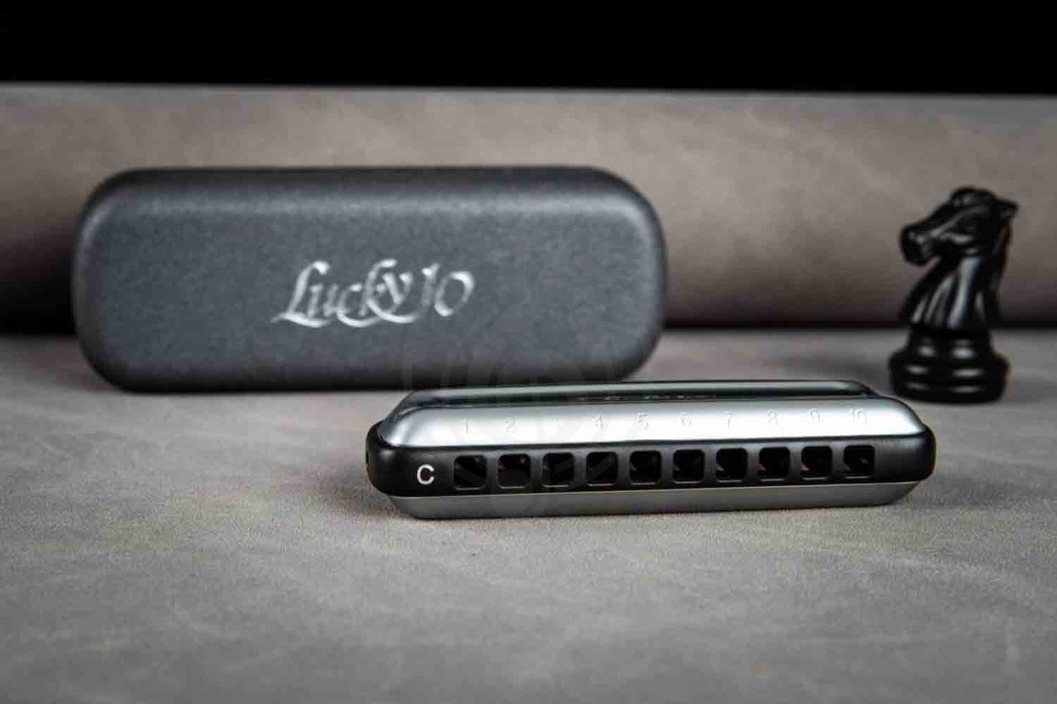 Диатоническая губная гармошка EASTTOP LUCKY 10 C BLACK COMB - Диатоническая губная гармошка, EASTTOP LUCKY 10 C BLACK COMB в магазине DominantaMusic - фото 5