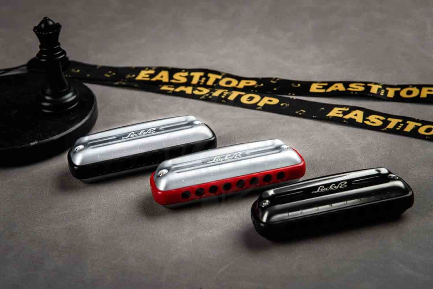 Диатоническая губная гармошка EASTTOP LUCKY 8 C BLACK COMB - Диатоническая губная гармошка, EASTTOP LUCKY 8 C BLACK COMB в магазине DominantaMusic - фото 6
