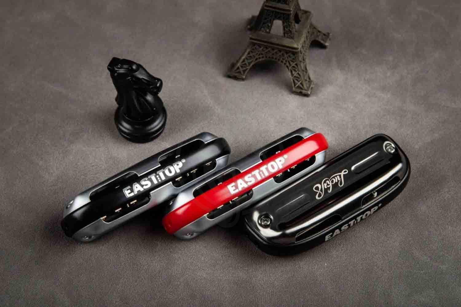 Диатоническая губная гармошка EASTTOP LUCKY 8 C RED COMB - Диатоническая губная гармошка, EASTTOP LUCKY 8 C RED COMB в магазине DominantaMusic - фото 4