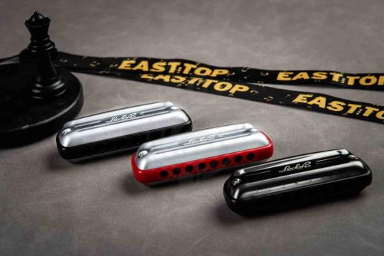 Диатоническая губная гармошка EASTTOP LUCKY 8 C RED COMB - Диатоническая губная гармошка, EASTTOP LUCKY 8 C RED COMB в магазине DominantaMusic - фото 2
