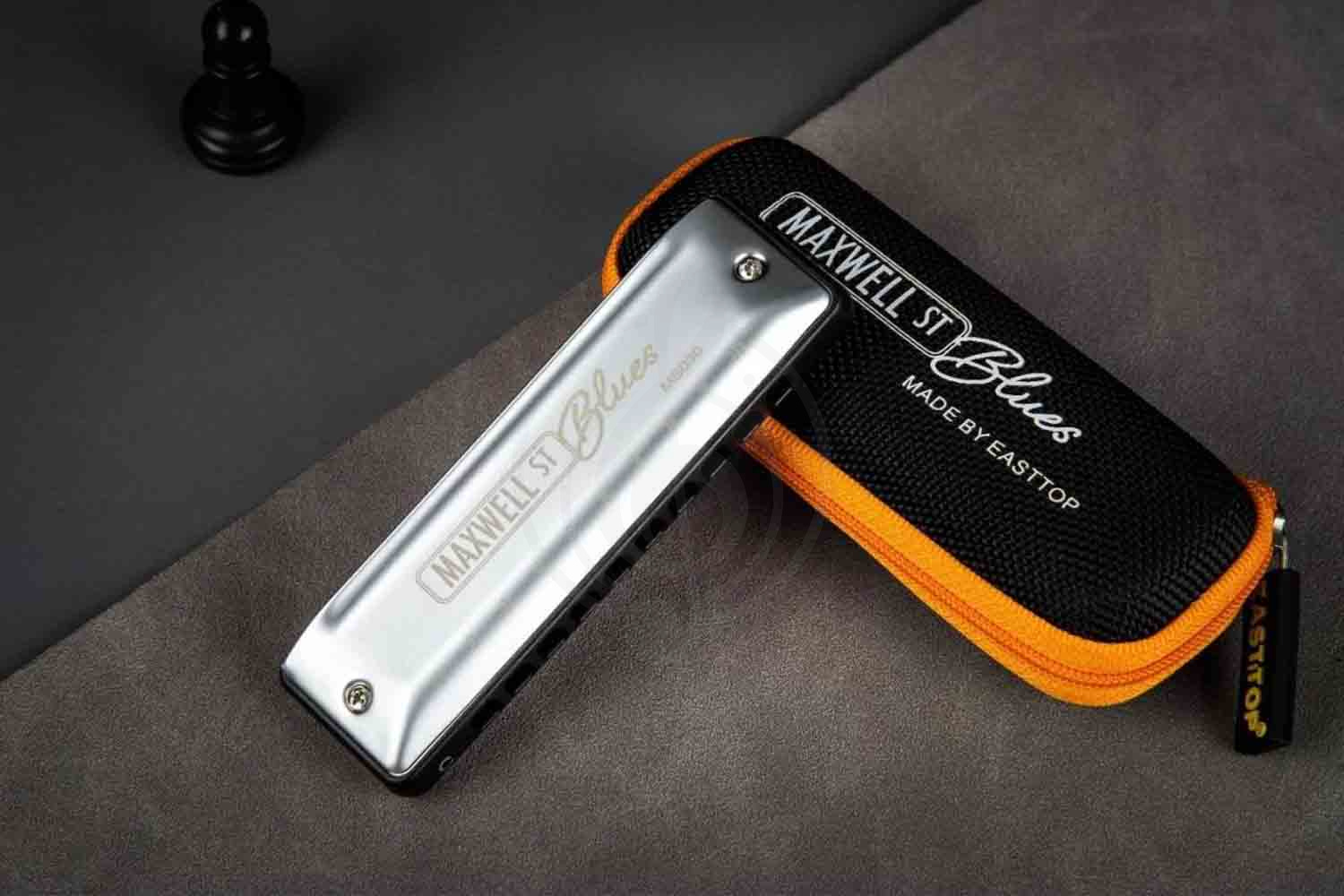 Диатоническая губная гармошка EASTTOP MS030 Bb (Maxwell ST) - Диатоническая губная гармошка, EASTTOP MS030 Bb в магазине DominantaMusic - фото 4