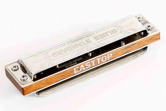 Диатоническая губная гармошка EASTTOP PRO10 F (BLUES STANDARD) - Диатоническая губная гармошка, EASTTOP PRO10 F в магазине DominantaMusic - фото 