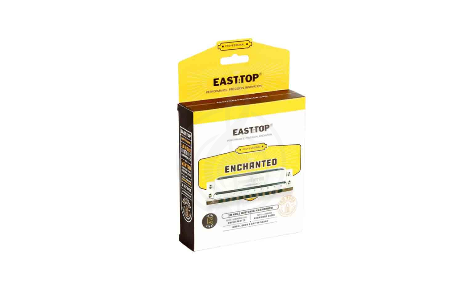 Диатоническая губная гармошка EASTTOP PRO30 (ENCHANTED) C - Диатоническая губная гармошка, C, EASTTOP PRO30 (ENCHANTED) C в магазине DominantaMusic - фото 2