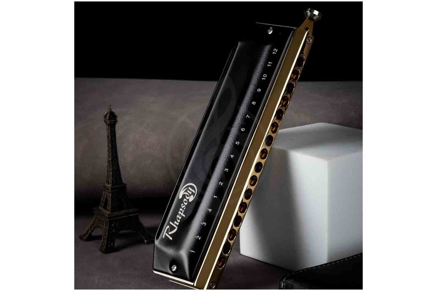 Хроматическая губная гармошка EASTTOP RHAPSODY-16 C - Гармошка губная хроматическая, EASTTOP RHAPSODY-16 C в магазине DominantaMusic - фото 2