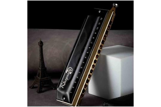 Хроматическая губная гармошка EASTTOP RHAPSODY-16 C - Гармошка губная хроматическая, EASTTOP RHAPSODY-16 C в магазине DominantaMusic - фото 2