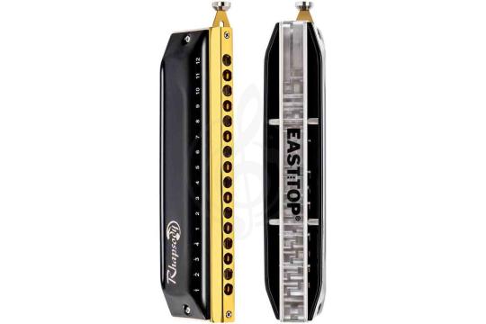 Хроматическая губная гармошка EASTTOP RHAPSODY-16 C - Гармошка губная хроматическая, EASTTOP RHAPSODY-16 C в магазине DominantaMusic - фото 4