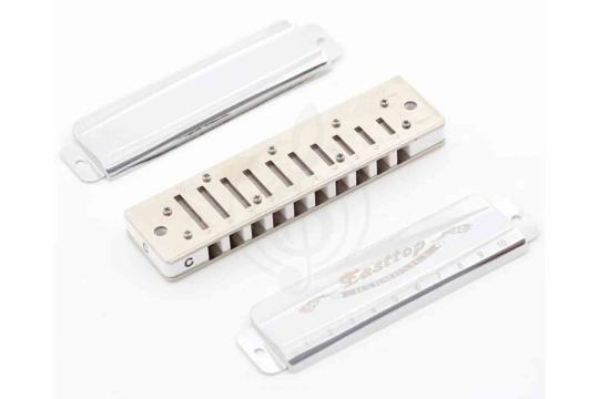 Диатоническая губная гармошка EASTTOP T008 Bb Nm - Диатоническая губная гармошка, EASTTOP T008 Bb Nm в магазине DominantaMusic - фото 2
