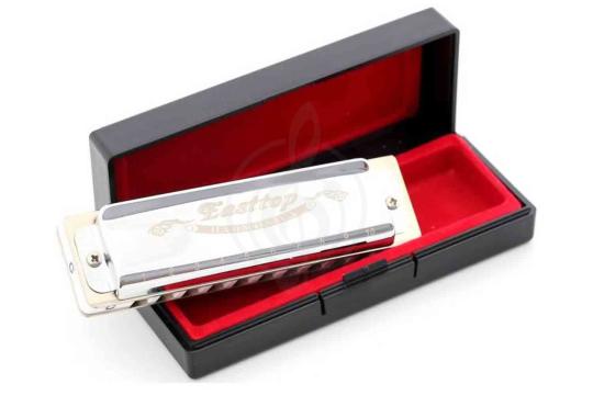 Диатоническая губная гармошка EASTTOP T008 Bb Nm - Диатоническая губная гармошка, EASTTOP T008 Bb Nm в магазине DominantaMusic - фото 5