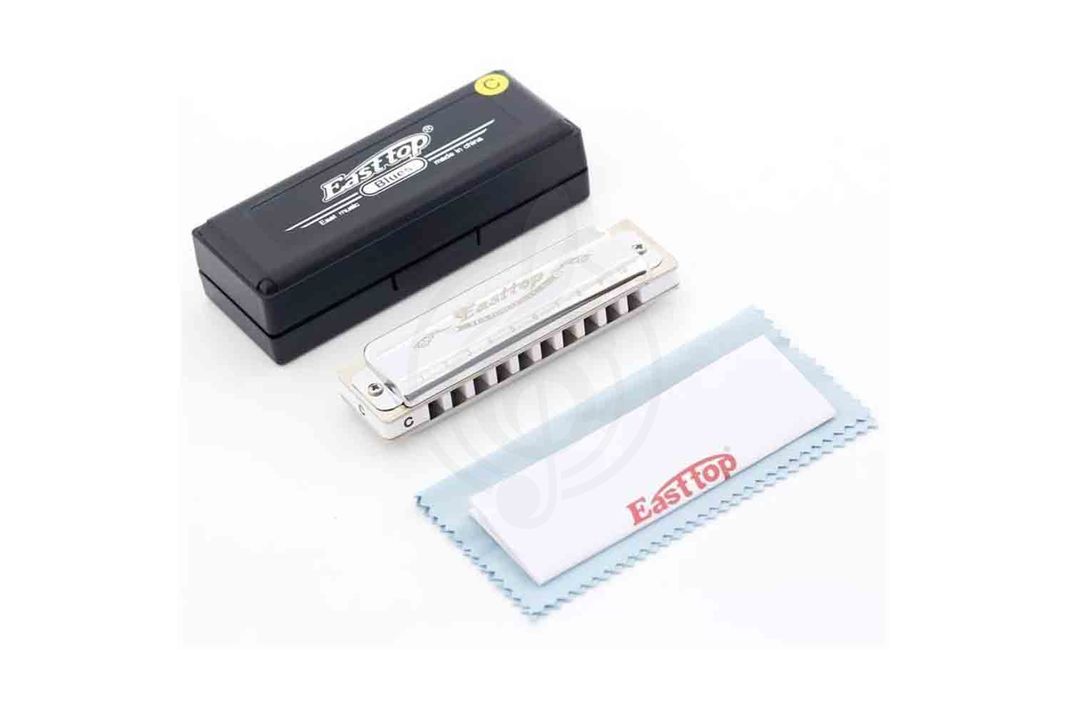 Диатоническая губная гармошка EASTTOP T008 D Nm - Диатоническая губная гармошка, EASTTOP T008 D Nm в магазине DominantaMusic - фото 4