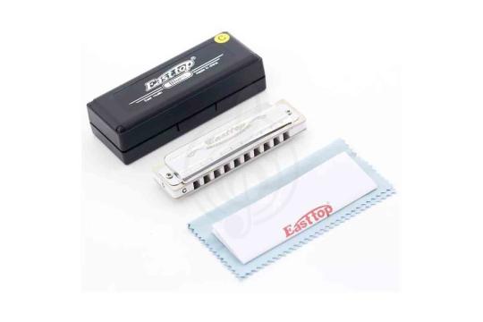 Диатоническая губная гармошка EASTTOP T008 D Nm - Диатоническая губная гармошка, EASTTOP T008 D Nm в магазине DominantaMusic - фото 4