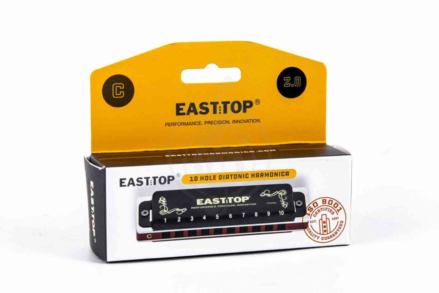 Диатоническая губная гармошка EASTTOP T008K 2.0 E - Диатоническая губная гармошка, EASTTOP T008K 2.0 E в магазине DominantaMusic - фото 2