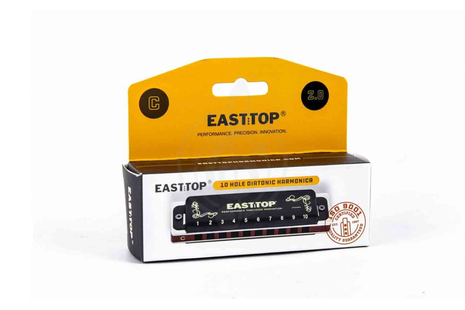 Диатоническая губная гармошка EASTTOP T008K 2.0 F low - Диатоническая губная гармошка, EASTTOP T008K 2.0 F low в магазине DominantaMusic - фото 2