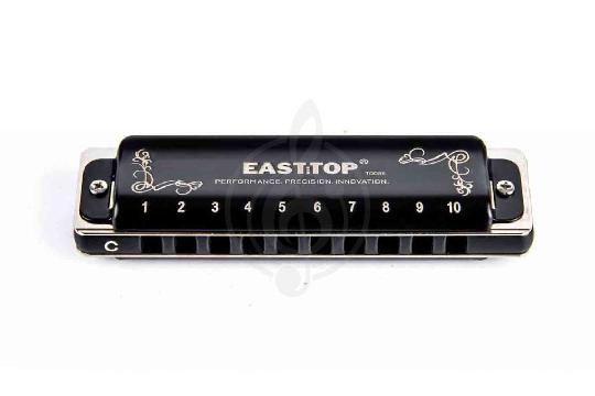 Диатоническая губная гармошка EASTTOP T008K 2.0 F Nm - Диатоническая губная гармошка, EASTTOP T008K 2.0 F Nm в магазине DominantaMusic - фото 1