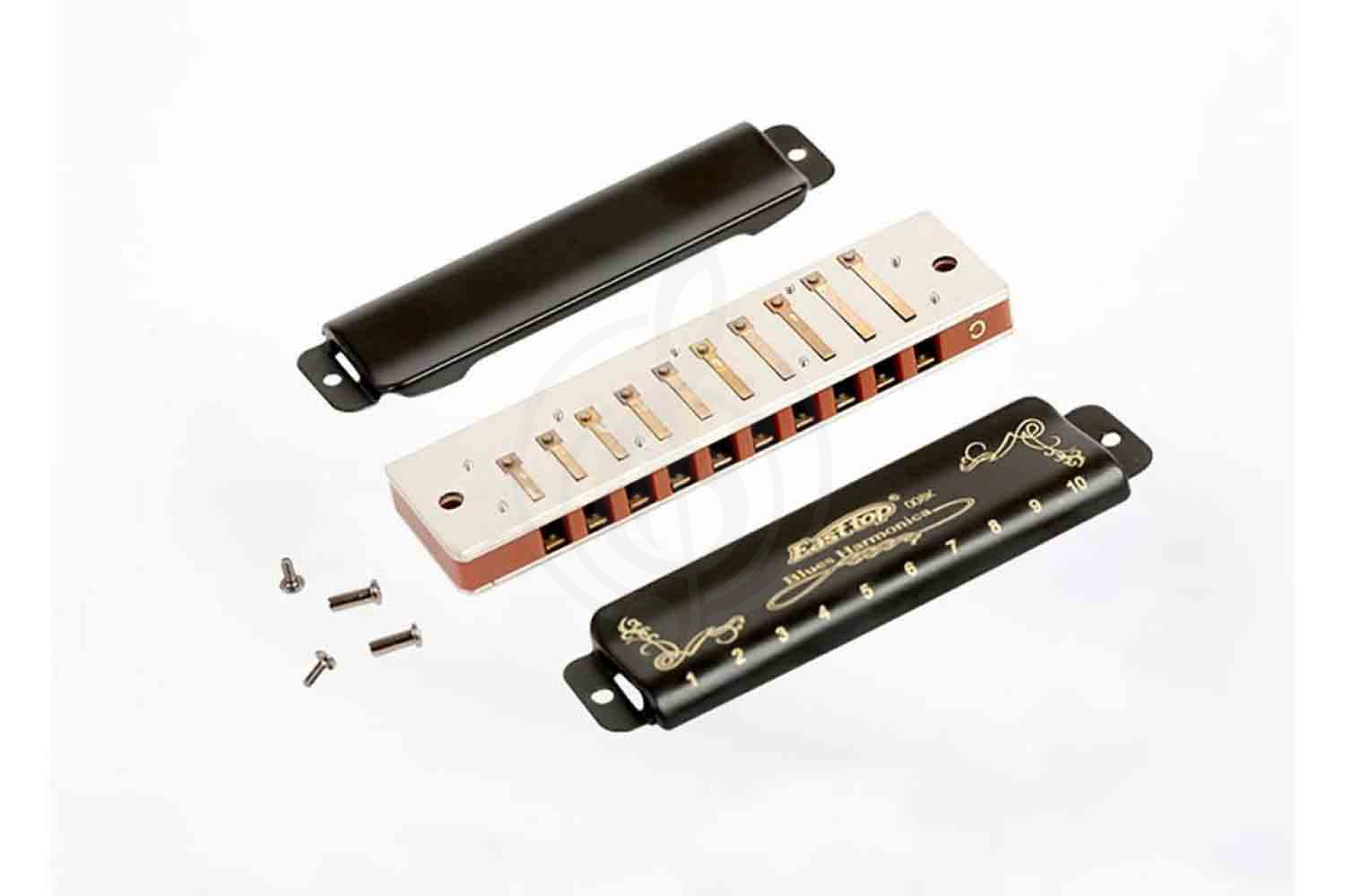 Диатоническая губная гармошка EASTTOP T008K D Nm - Диатоническая губная гармошка, EASTTOP T008K D Nm в магазине DominantaMusic - фото 2