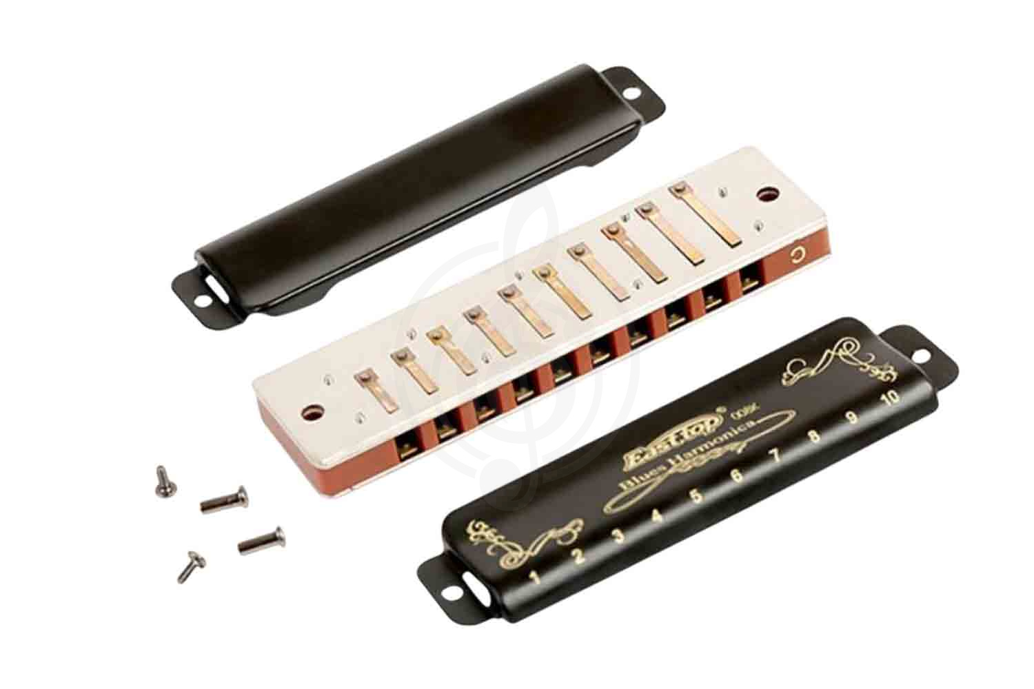 Диатоническая губная гармошка EASTTOP T008K F Nm - Диатоническая губная гармошка, EASTTOP T008K F Nm в магазине DominantaMusic - фото 2