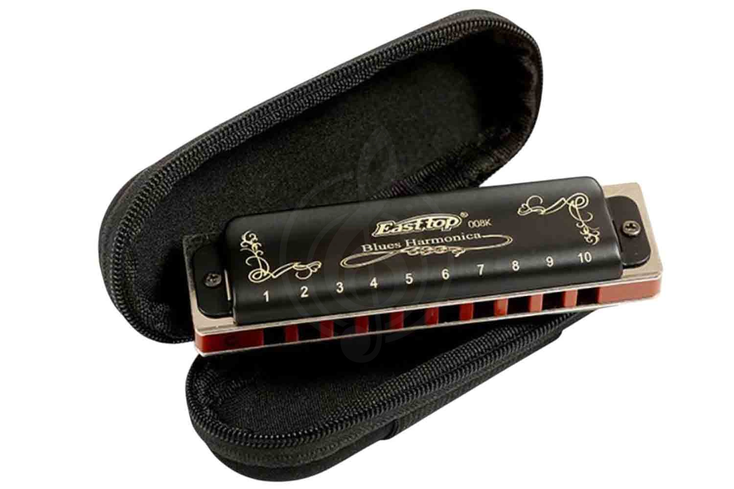 Диатоническая губная гармошка EASTTOP T008K F Nm - Диатоническая губная гармошка, EASTTOP T008K F Nm в магазине DominantaMusic - фото 3