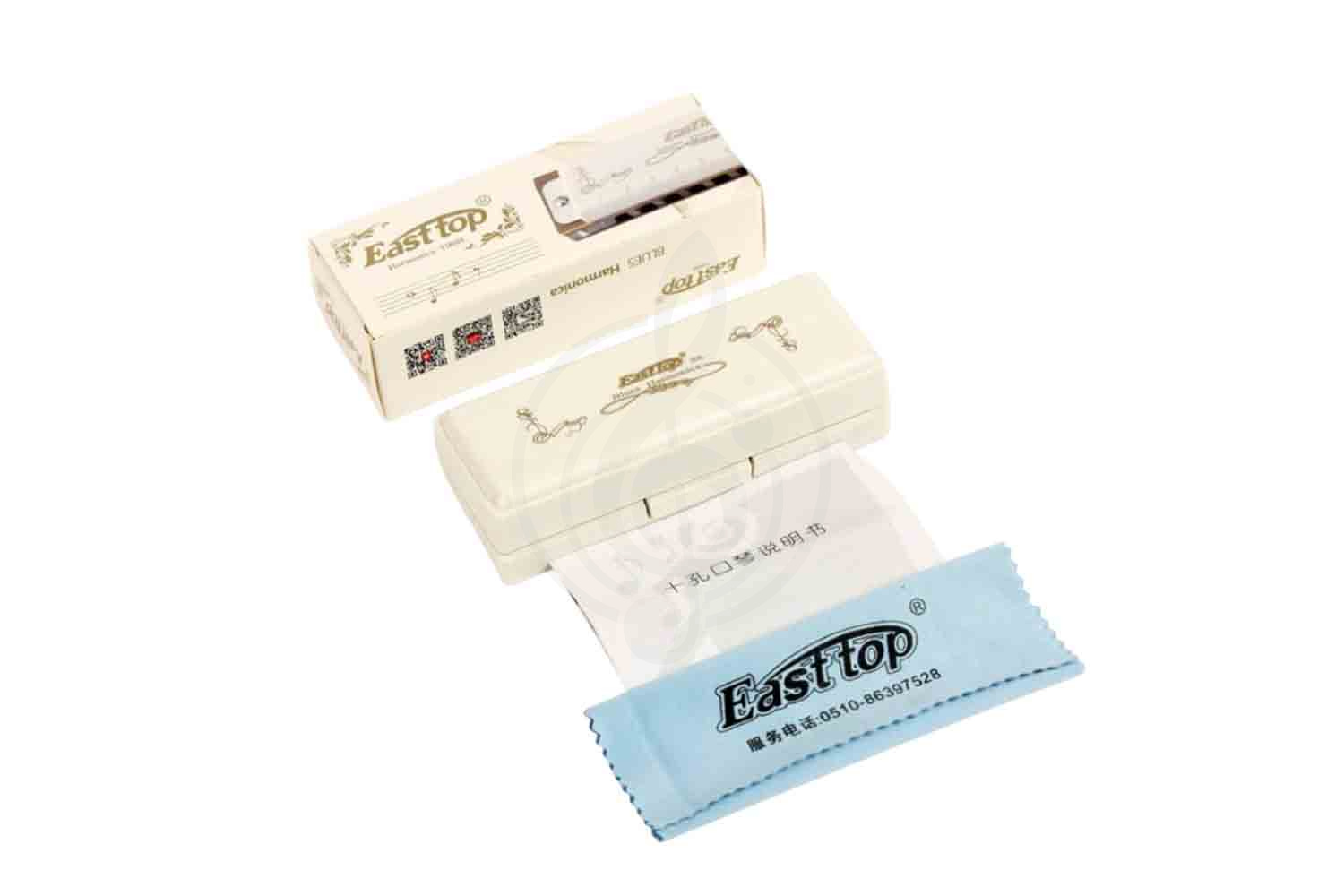 Диатоническая губная гармошка EASTTOP T008L E - Диатоническая губная гармошка, EASTTOP T008L E в магазине DominantaMusic - фото 4