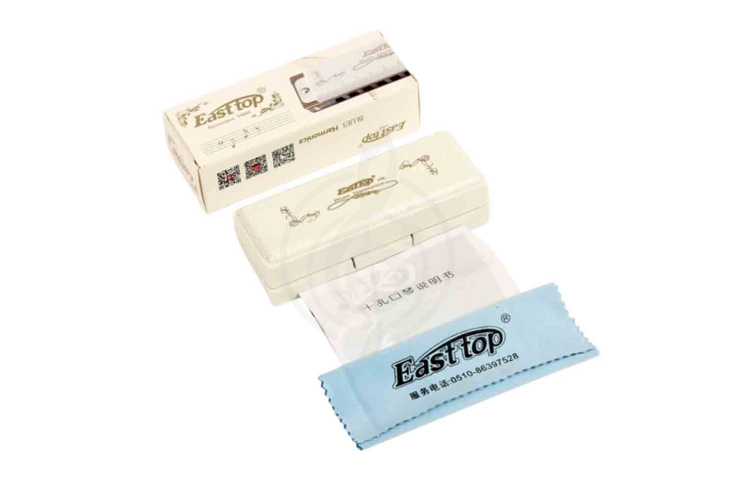 Диатоническая губная гармошка EASTTOP T008L G - Диатоническая губная гармошка, EASTTOP T008L G в магазине DominantaMusic - фото 2
