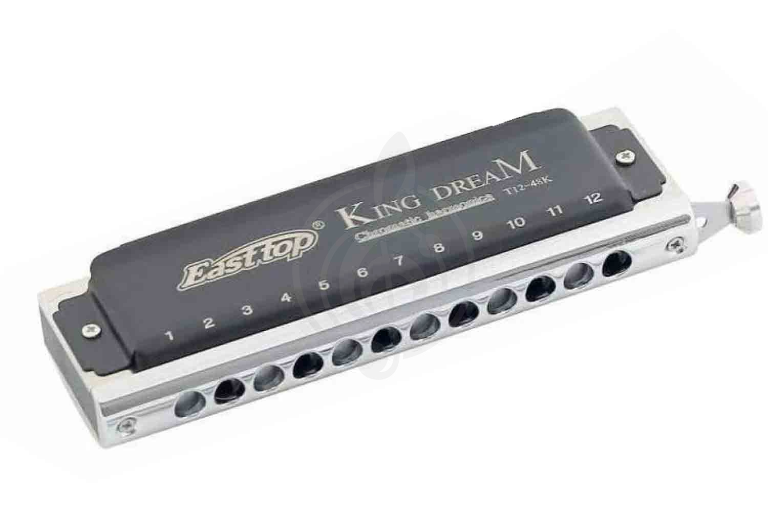 Хроматическая губная гармошка EASTTOP T12-48K (KING DREAM) - Гармошка губная хроматическая, EASTTOP T12-48K в магазине DominantaMusic - фото 1