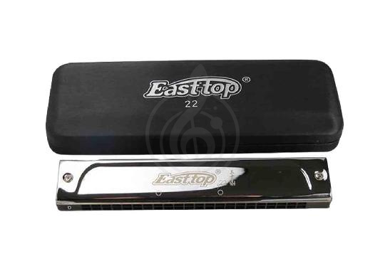 Диатоническая губная гармошка EASTTOP T22 - Гармошка губная тремоло, EASTTOP T22 в магазине DominantaMusic - фото 1