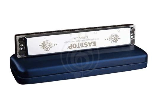 Диатоническая губная гармошка EASTTOP T2406 K 2.0 - Губная гармоника тремоло, EASTTOP T2406 K 2.0 в магазине Доминанта мьюзик - фото 1