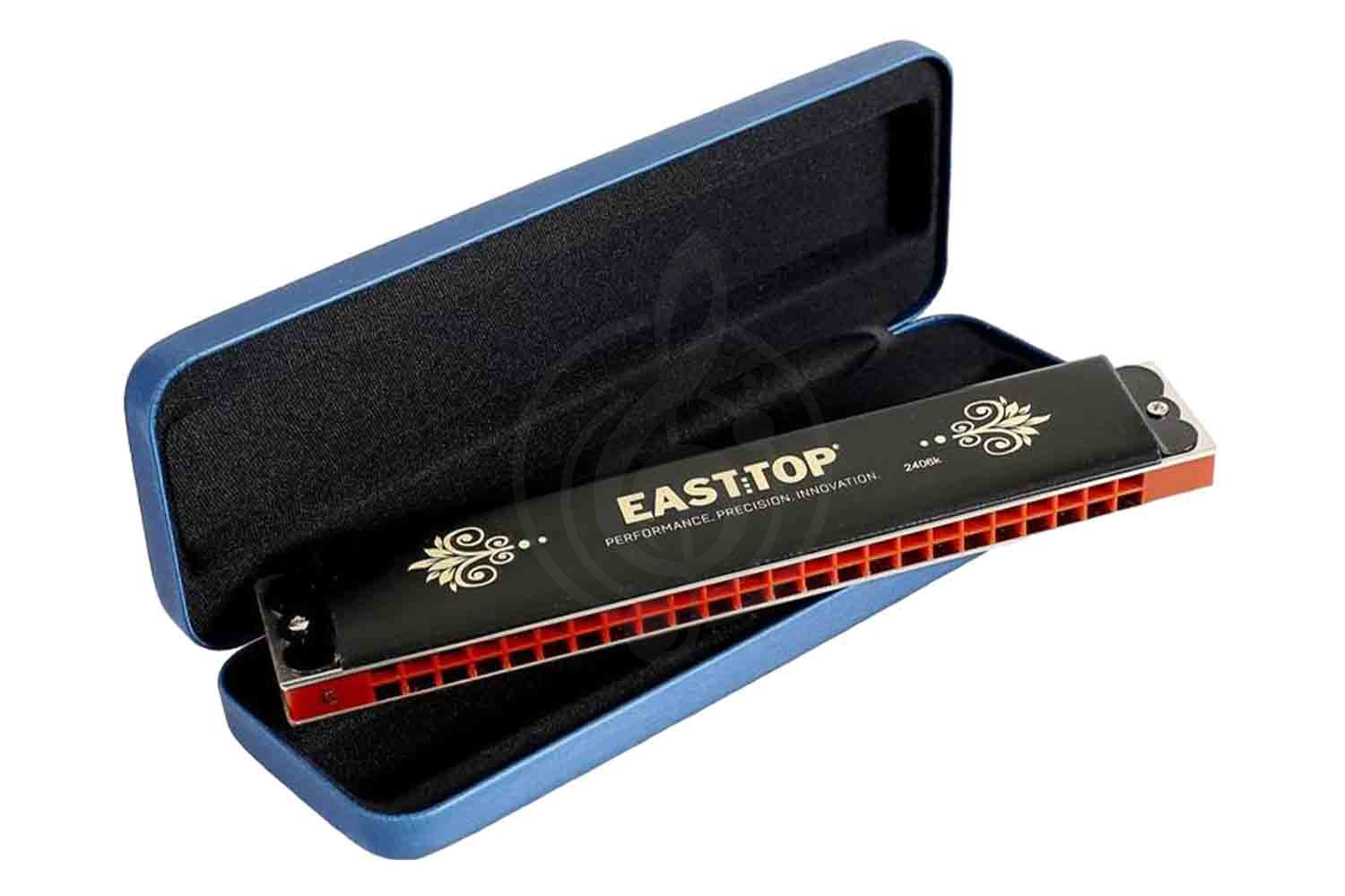 Диатоническая губная гармошка EASTTOP T2406K - Гармошка губная тремоло, EASTTOP T2406K в магазине DominantaMusic - фото 5