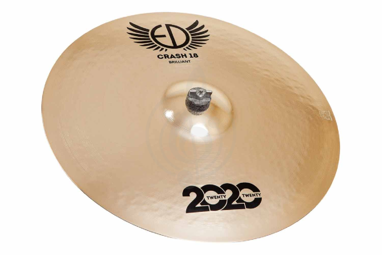 Тарелка Crash ED Cymbals ED2020CR18BR 2020 Brilliant Crash - Тарелка, ED Cymbals ED2020CR18BR 2020 Brilliant Crash в магазине Доминанта мьюзик - фото 1