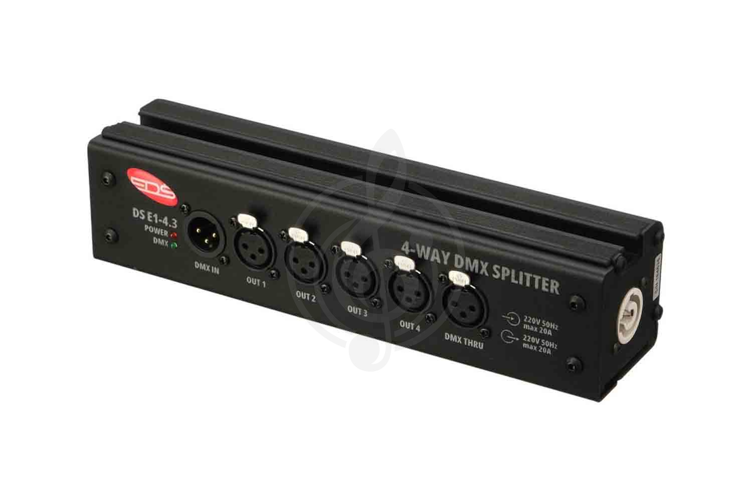 Сплиттер EDS DS-E1-4.3 - Туровый DMX сплиттер, EDS DS-E1-4.3 в магазине Доминанта мьюзик - фото 1