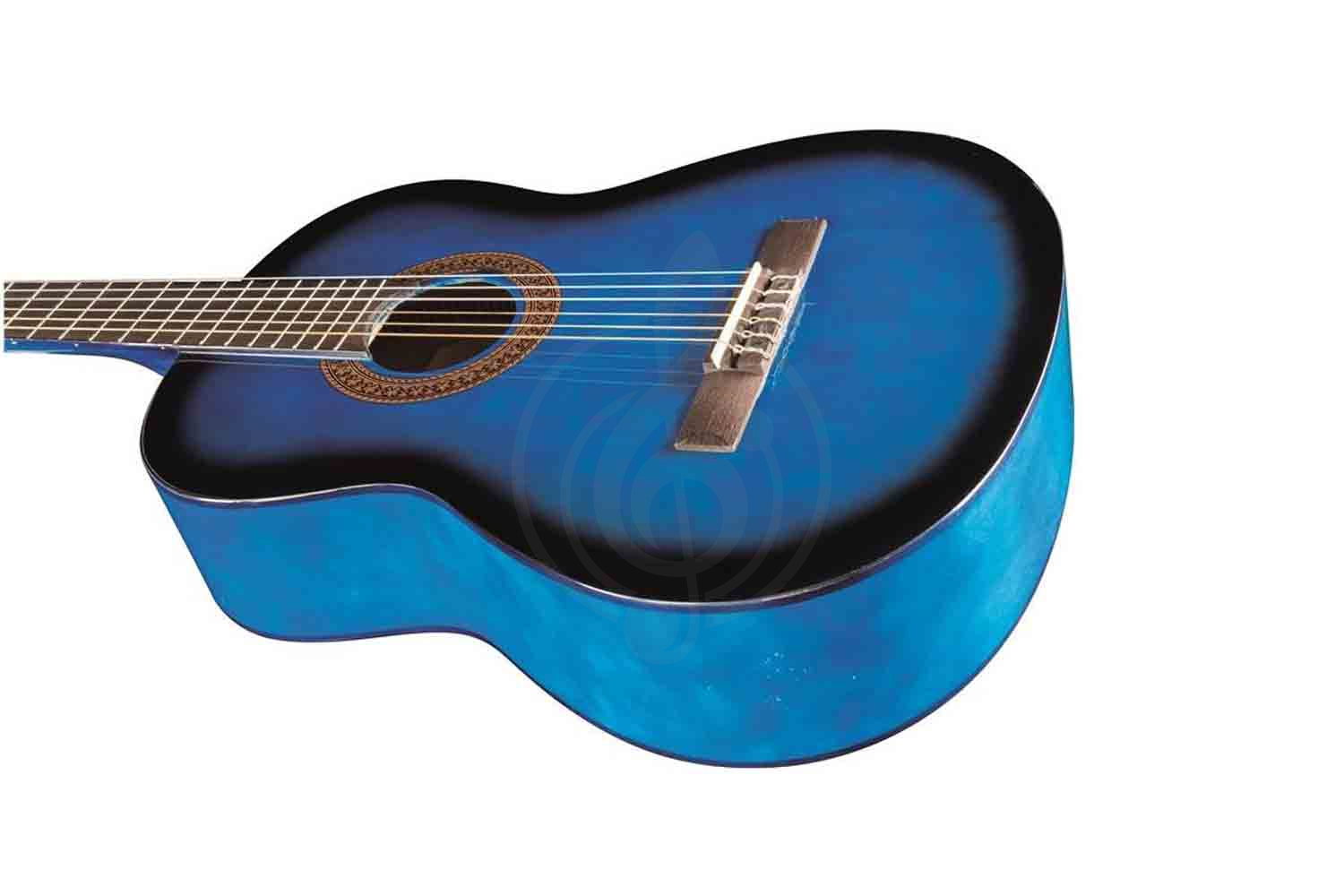 Классическая гитара 4/4 EKO CS-10 Blue Burst - Классическая гитара 4/4, EKO CS-10 Blue Burst в магазине DominantaMusic - фото 2