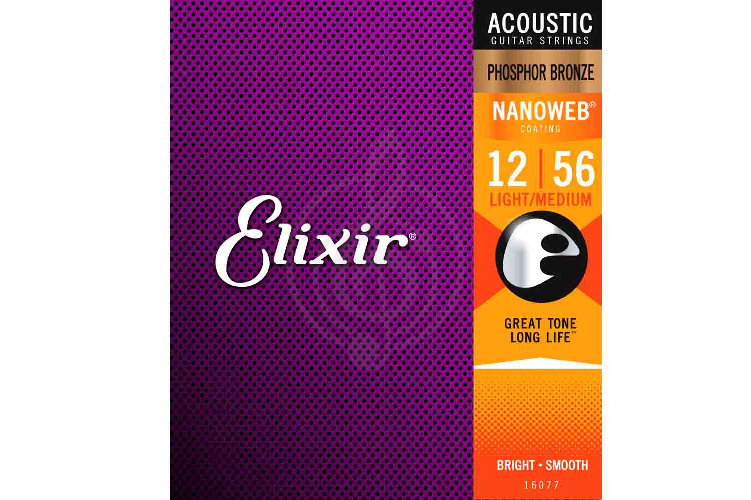 Струны для акустической гитары Струны для акустических гитар Elixir ELIXIR 16077 - Струны для акустической гитары 16077 - фото 1