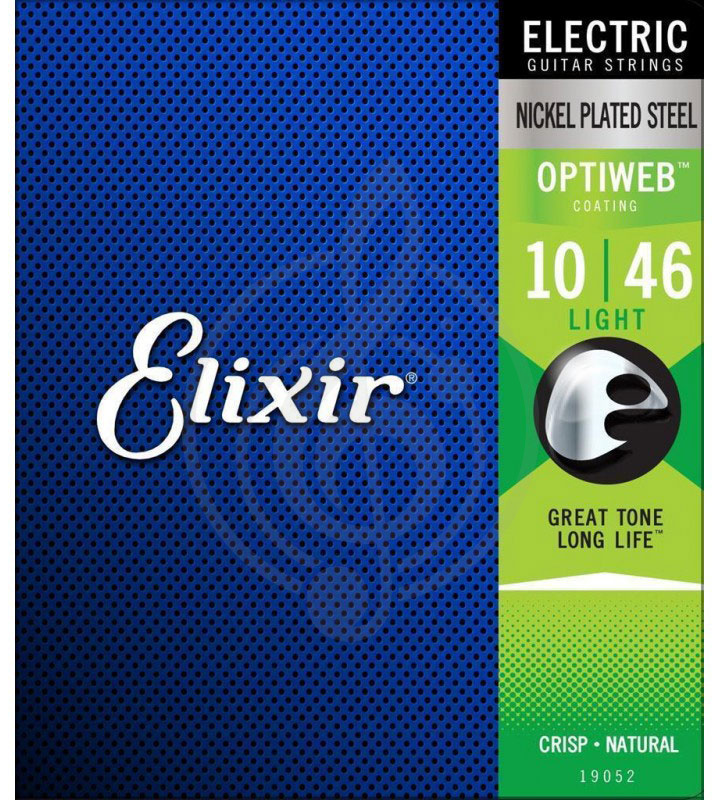 Струны для электрогитары Струны для электрогитар Elixir Elixir 19052 OptiWeb - струны для электрогитары 10-46 19052 - фото 1