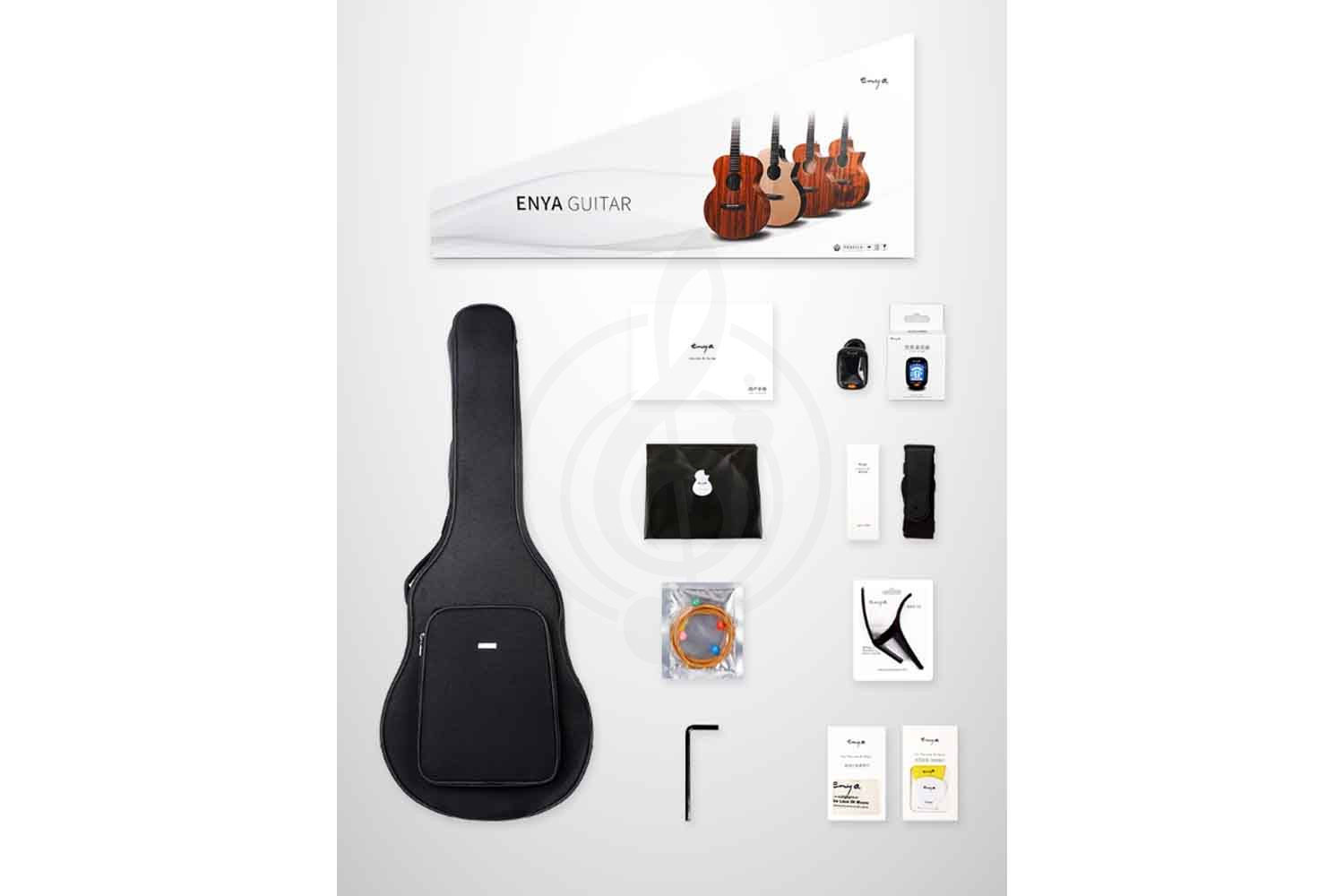 Электроакустическая гитара Электроакустические гитары Enya Enya EA-X1EQ+ - Электроакустическая гитара EA-X1EQ+ - фото 7