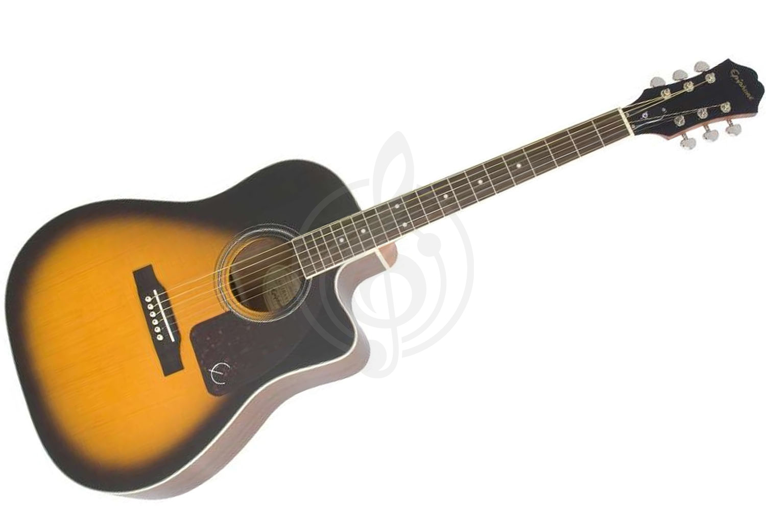 Акустическая гитара Акустические гитары Epiphone EPIPHONE AJ-220SCE Vintage Sunburst - Акустическая гитара AJ-220SCE Vintage Sunburst - фото 1